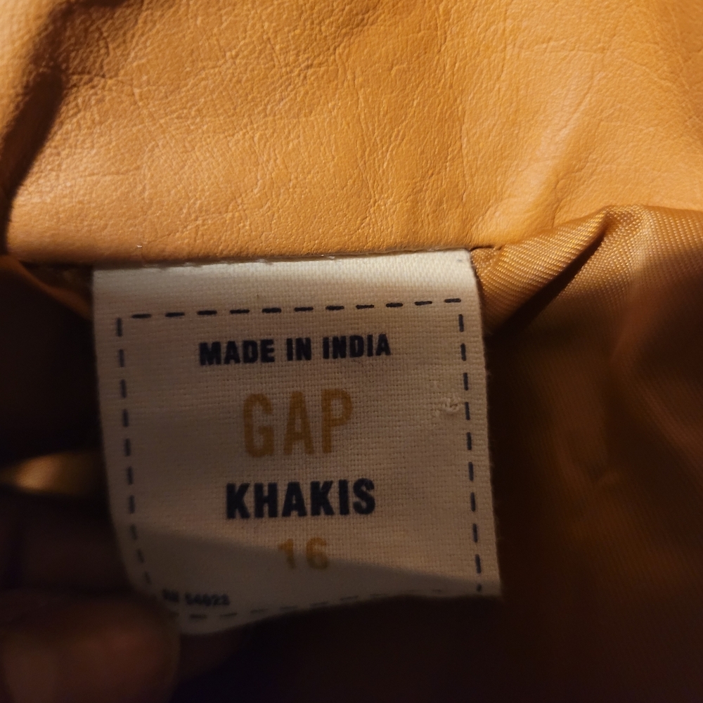 Genuine Leather GAP Skirt - Picture 2 of 5